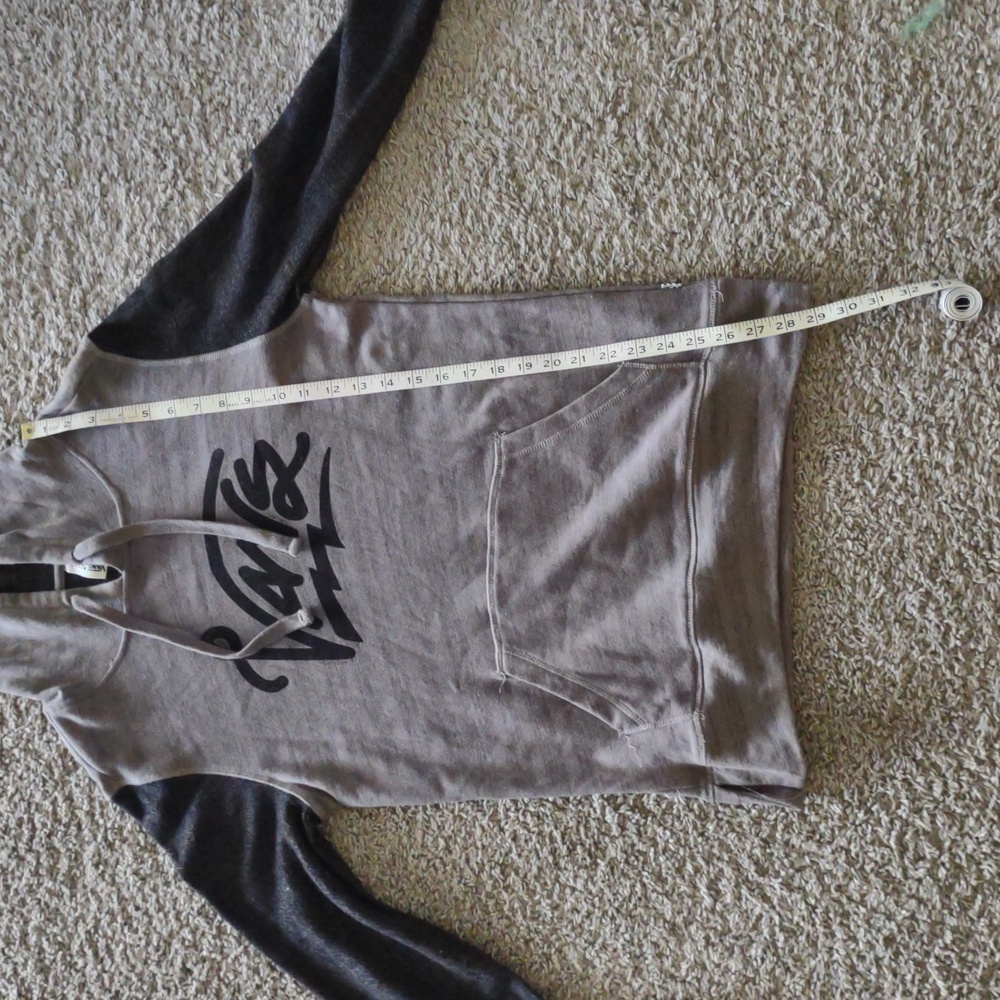 Vans Gray and Black Hoodie - Picture 7 of 7